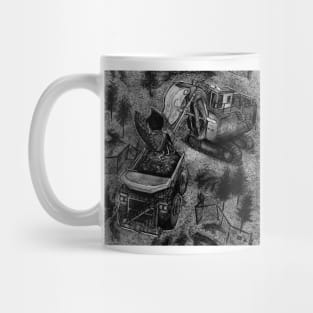 Mining material Mug